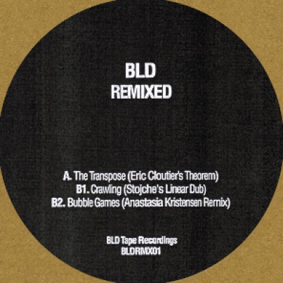 Groove Mag Germany premieres &quot;BLD Remixed” incl. remixes by: Eric Cloutier, Stojche &amp; Anastasia kristensen